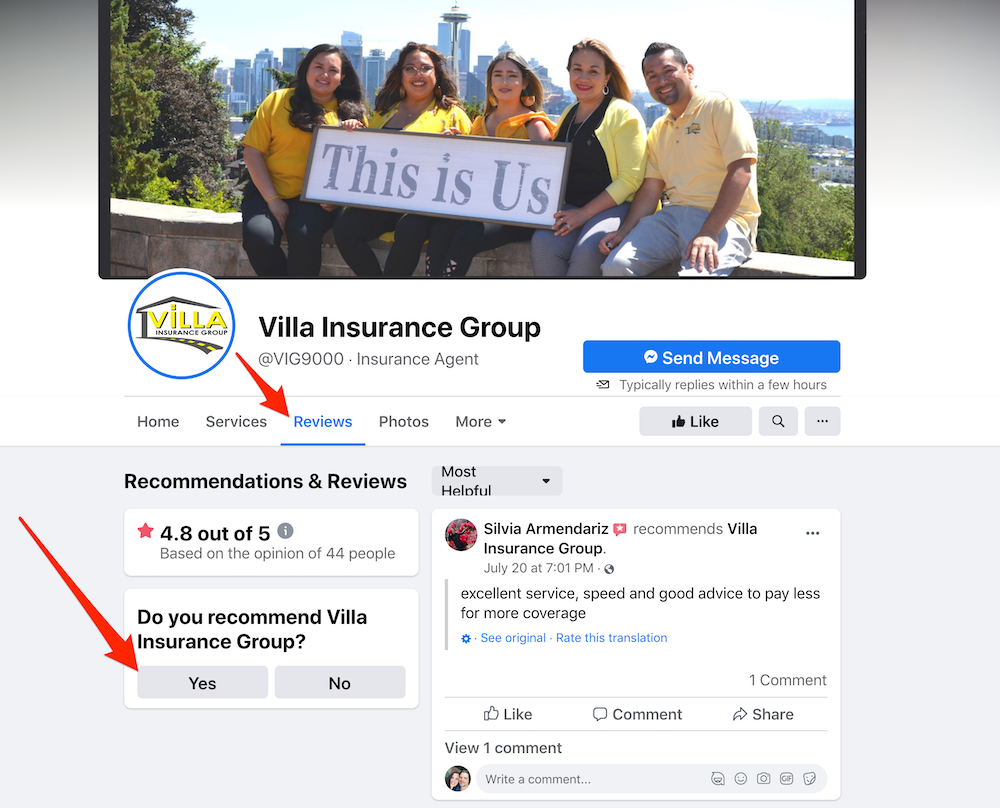 villa insurance 